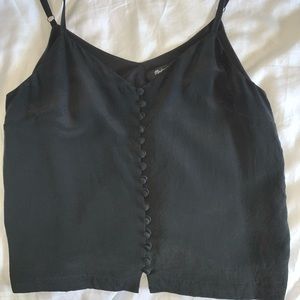 Madewell Silk Button-up Cami